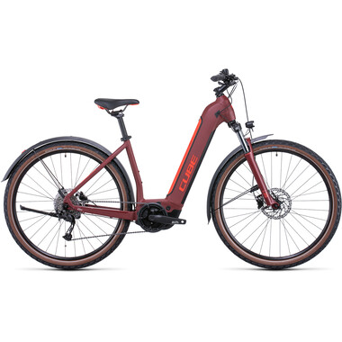 Bicicleta todocamino eléctrica CUBE NURIDE HYBRID PERFORMANCE 500 ALLROAD WAVE Rojo 2022 0